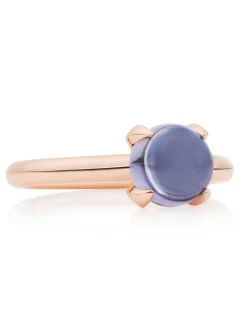 Bron catch ring met ioliet 8RR4811IOC + Luxe cadeau