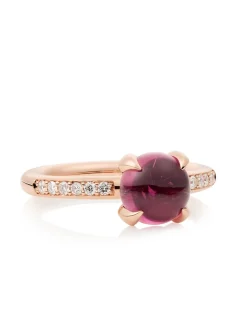 BRON Catch ring roze toermalijn en diamant 8RR4811RTCBR + luxe cadeau