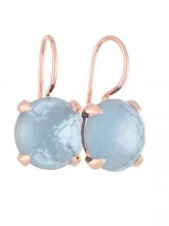 BRON Catch oorbellen topaas + Luxe cadeau