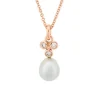 Bron Confetti hanger met diamant en parel 8HR3440BRZZB12