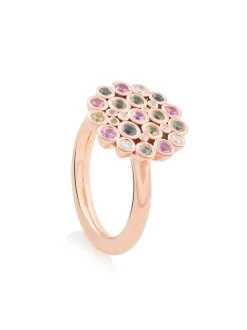 BRON Confetti ring 8RR4939BRMK/5 saffiermix + Luxe cadeau