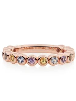 BRON Confetti ring saffier mix 8RR4893LIGHT + luxe cadeau