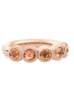 BRON Confetti Ring Saffier 8RR4866SAR2 + Luxe Cadeau