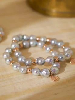 Bron Joy akoya parel collier A8CR4416AKB9AQCI + Luxe cadeau