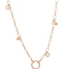 Bron Joy collier roségoud diamant en saffier 8CR443555BRXMK