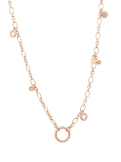 Bron Joy collier roségoud diamant en saffier 8CR443555BRXMK