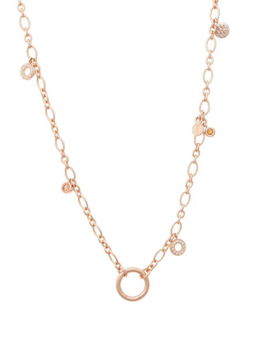 Bron Joy collier roségoud diamant en saffier 8CR443555BRXMK