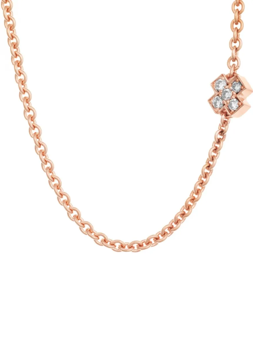 BRON Joy collier roségoud kusje - Luxe cadeau
