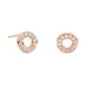 Bron Joy oorstekers met diamant 8OR4880BR + Luxe Cadeau