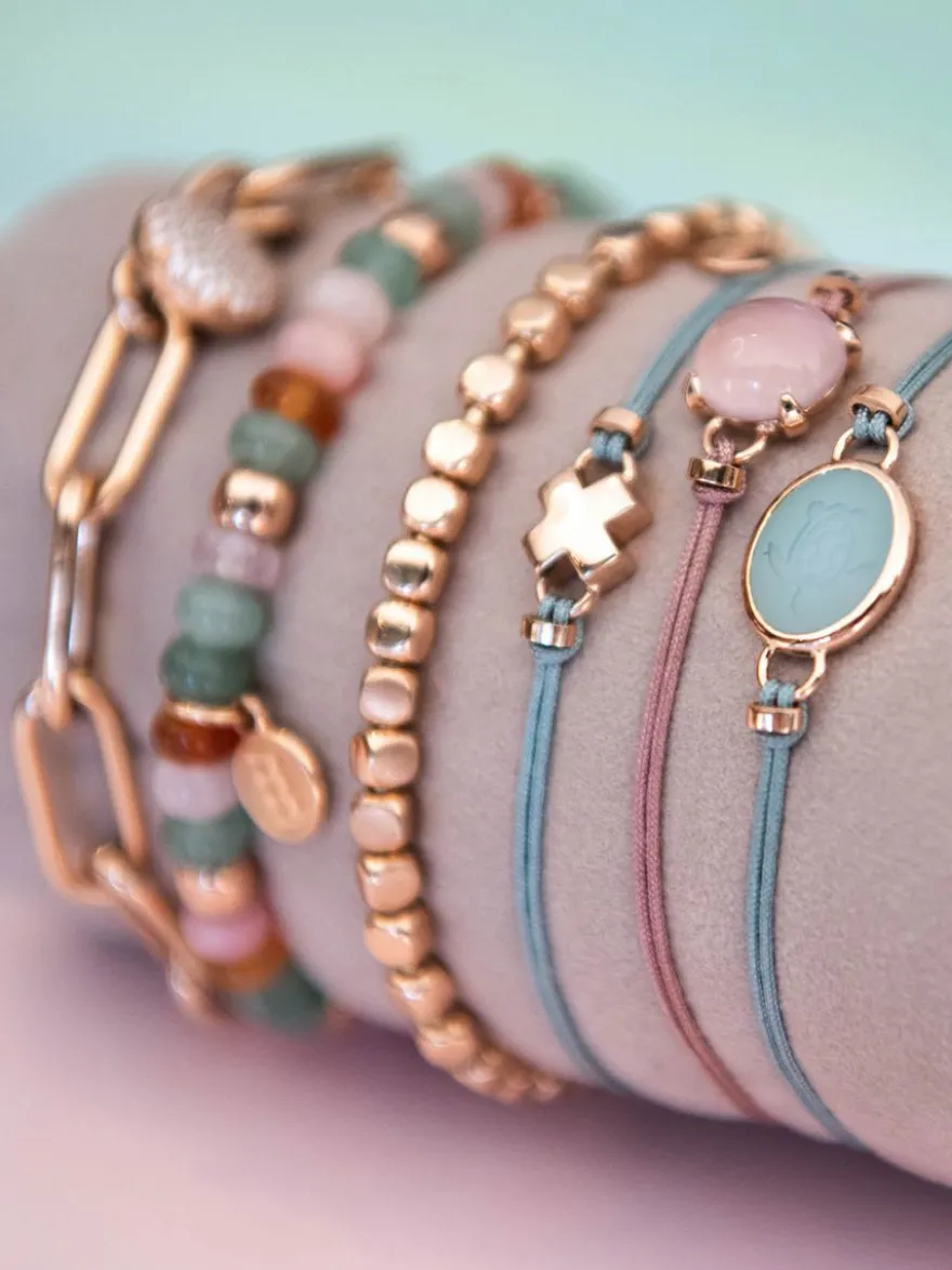 Bron Joy roségouden armband kusje 8AR3981 + Luxe Cadeau