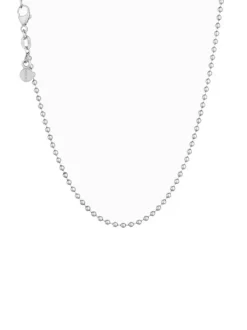 Bron LUX bolletjes collier witgoud 7CW434645 + Luxe Cadeau