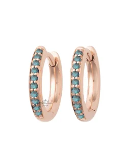 BRON Lux creolen iceblue briljant - Luxe cadeau