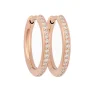 Bron Lux creolen met diamant 7OR477916BR + Luxe Cadeau