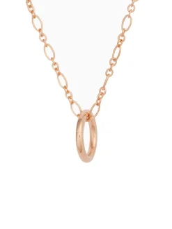 Bron Lux hanger ring roségoud + Luxe Cadeau