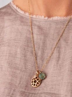 Bron lux schakel collier 7CR442755 + Luxe Cadeau