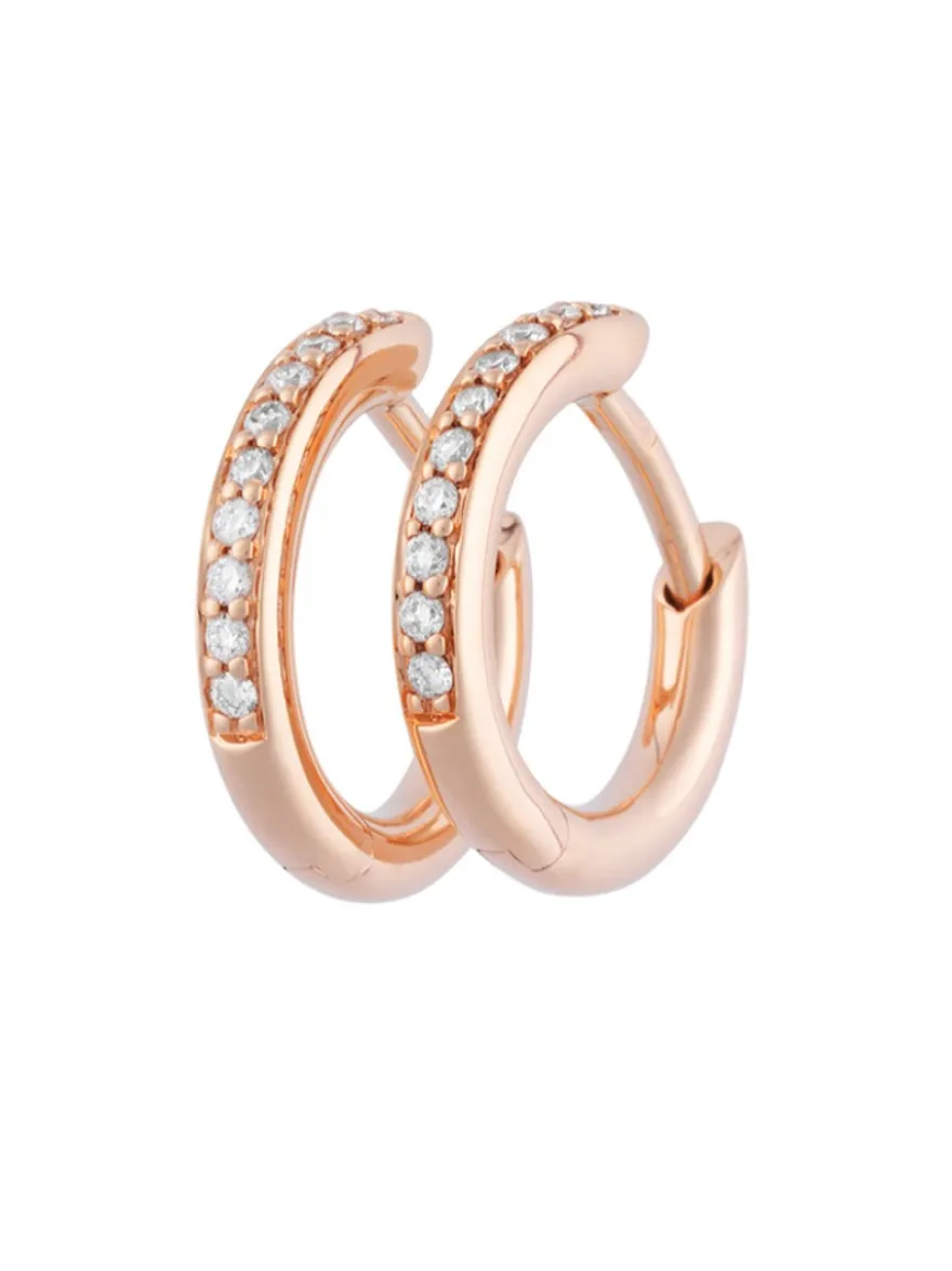 Bron Lux creolen Diamant 7OR477913BR + Luxe Cadeau