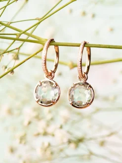 BRON Mira Mira aanhangers Lemon kwarts+ Luxe cadeau