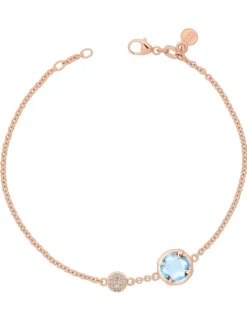 Bron Mira Mira armband met topaas en briljant + Luxe Cadeau