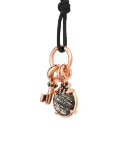 BRON Mira Mira hanger met zwarte rutielkwarts + Luxe Cadeau