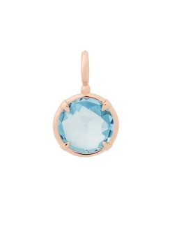BRON Mira Mira hanger met blauwe topaas + Luxe Cadeau