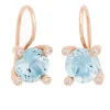 Bron Phlox oorhangers met Topaas 8OR4755BTBR + Luxe Cadeau