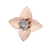 Bron poppy broche met spinel 8BR1282MSP + Luxe cadeau