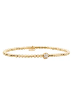 Bron Reflex armband geelgoud met briljant 7AG3956BR + Luxe Cadeau