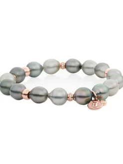 Bron reflex armband met tahiti parels en diamanten