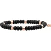 BRON Reflex armband onyx 8AR3985MIX05 + Luxe cadeau