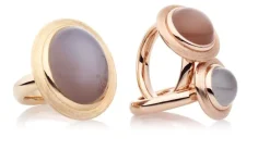 BRON Solar ring met aquamarijn 8RR4841AQC + Luxe Cadeau