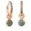 Bron Stardust aanhangers met ice blue diamant 8OR4817IBR