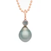 Bron stardust hanger saffier en parel 8HR3446CBRNKTHB12