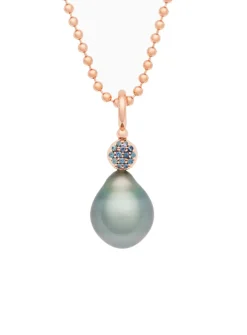 Bron stardust hanger saffier en parel 8HR3446CBRNKTHB12