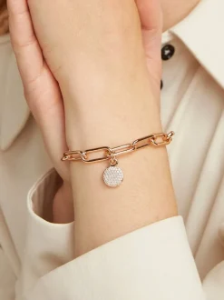 Bron Stardust schakelarmband 8AR4020BR + Luxe Cadeau