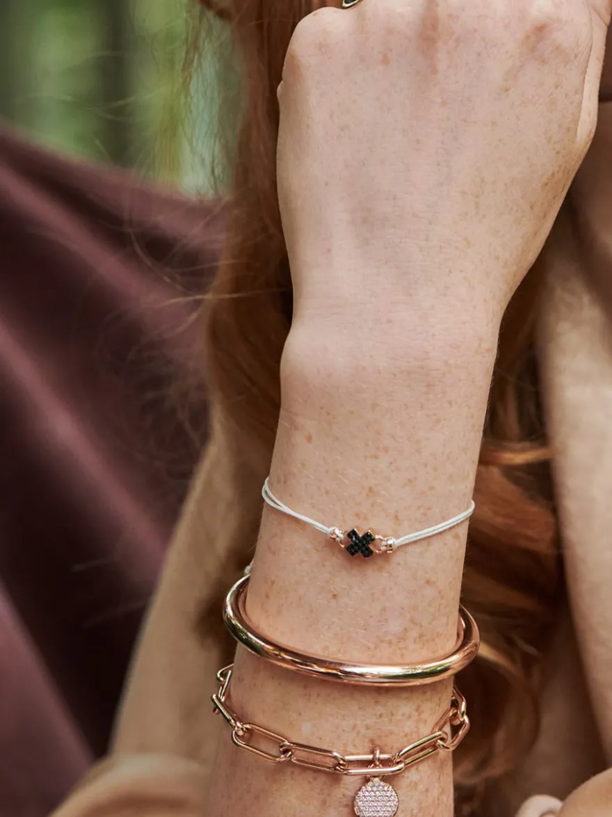 Bron Stardust schakelarmband 8AR4020BR + Luxe Cadeau