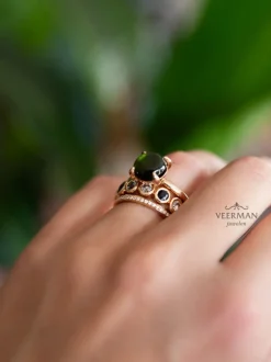 Bron Stax ring met briljant 8RR4593BR + Luxe Cadeau