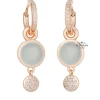 Bron Sushi aanhangers met aquamarijn en diamant 8OR4861AQCBR + Luxe Cadeau