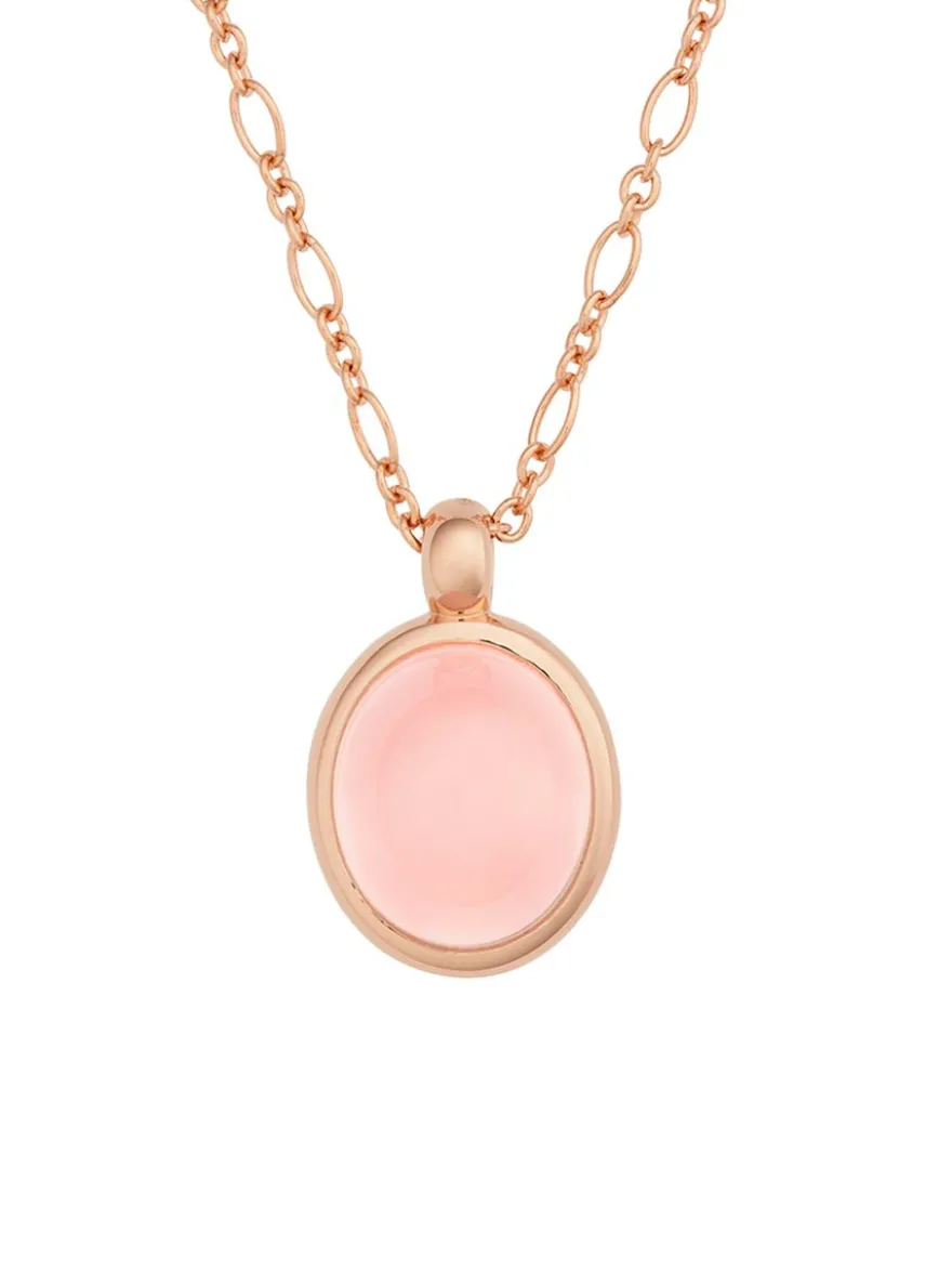 Bron Sushi hanger met roze kwarts 8HR3419RQC + Luxe Cadeau