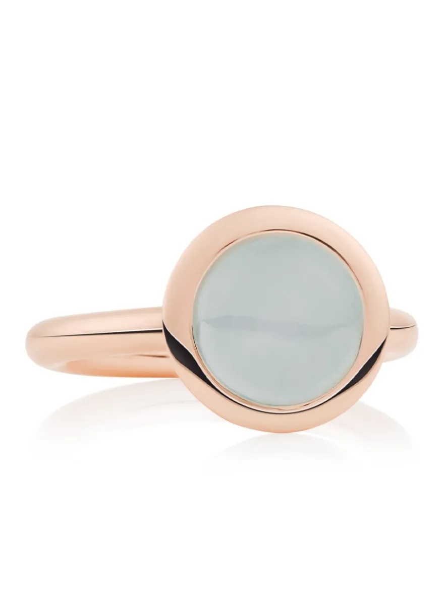 Bron sushi ring aquamarijn 8RR4869AQC + Luxe cadeau