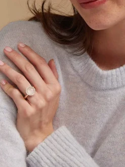 BRON Sushi ring maansteen 8RR4864MWBBR + luxe cadeau