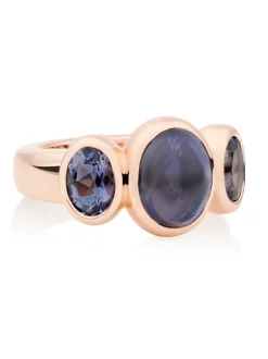 Bron Sushi ring met ioliet 8RR4902IOIOC + Luxe Cadeau