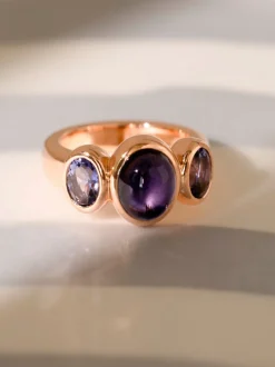Bron Sushi ring met ioliet 8RR4902IOIOC + Luxe Cadeau