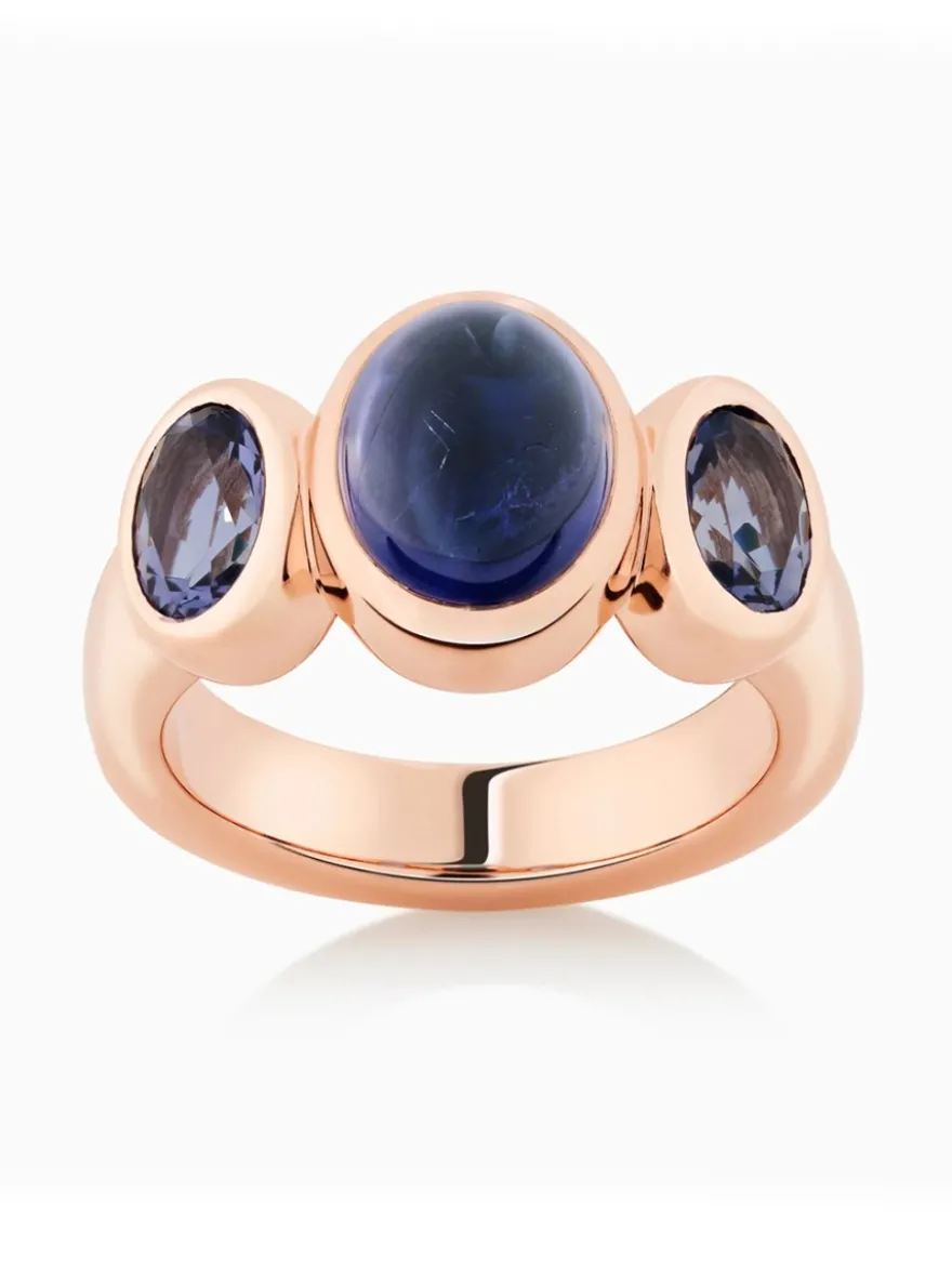 Bron Sushi ring met ioliet 8RR4902IOIOC + Luxe Cadeau
