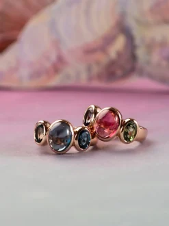 Bron Sushi ring met london blue topaas 8RR4902TLTLC