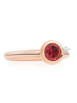 Bron sushi ring met rhodoliet 8RR4773RH + Luxe cadeau