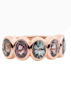Bron sushi ring met spinel 8RR4903SP + luxe cadeau