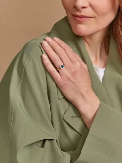 BRON Sushi ring Topaas 8RR4873TLBR + Luxe Cadeau