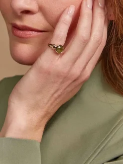 BRON Toujour Ajour ring met korund 8RR4844GKS