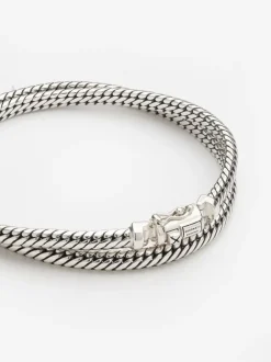 Buddha to Buddha Ben Mini Double Armband Silver 044 + Luxe Cadeau