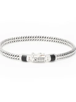 Buddha to Buddha Ben Mini Gemstone Onyx armband J101ON + Luxe Cadeau